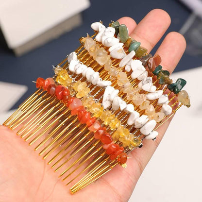 Crystal Chip Comb Hair Accessory