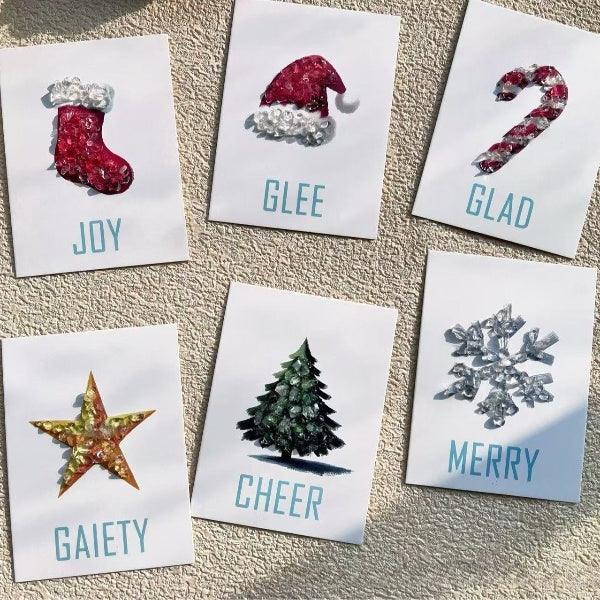 Christmas Crystal Cards