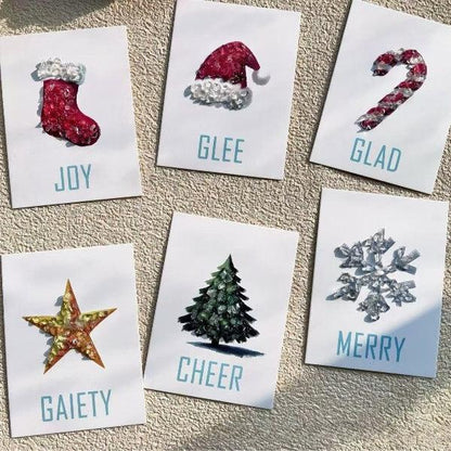 Christmas Crystal Cards