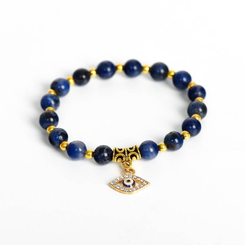 Evil Eye Vintage Energy Crystal Bracelet