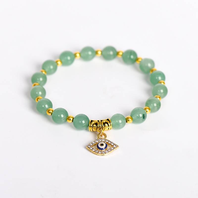 Evil Eye Vintage Energy Crystal Bracelet