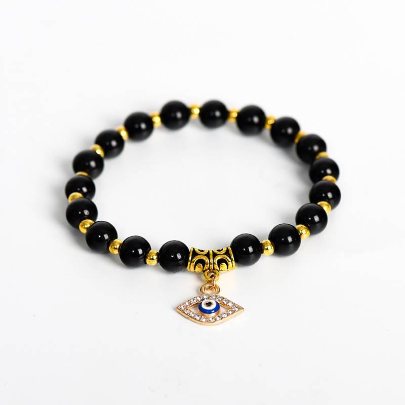 Evil Eye Vintage Energy Crystal Bracelet