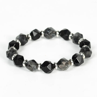 Faceted Dual Gemstone Energy Bracelet