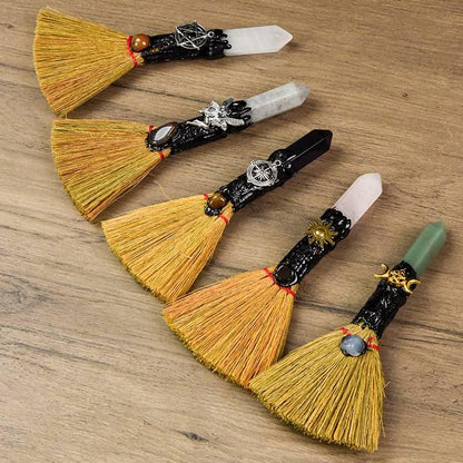 Natural Crystal Magic Broom