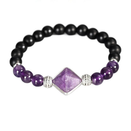 Pyramid Energy Crystal Bracelet