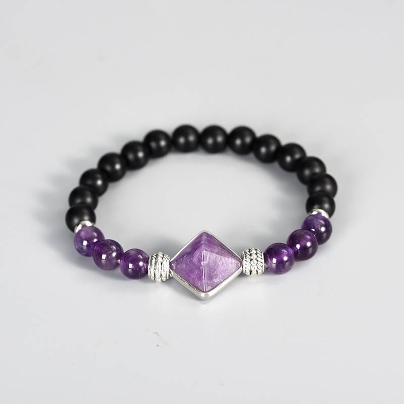 Pyramid Energy Crystal Bracelet