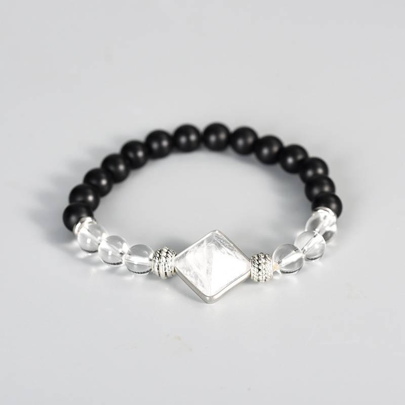 Pyramid Energy Crystal Bracelet