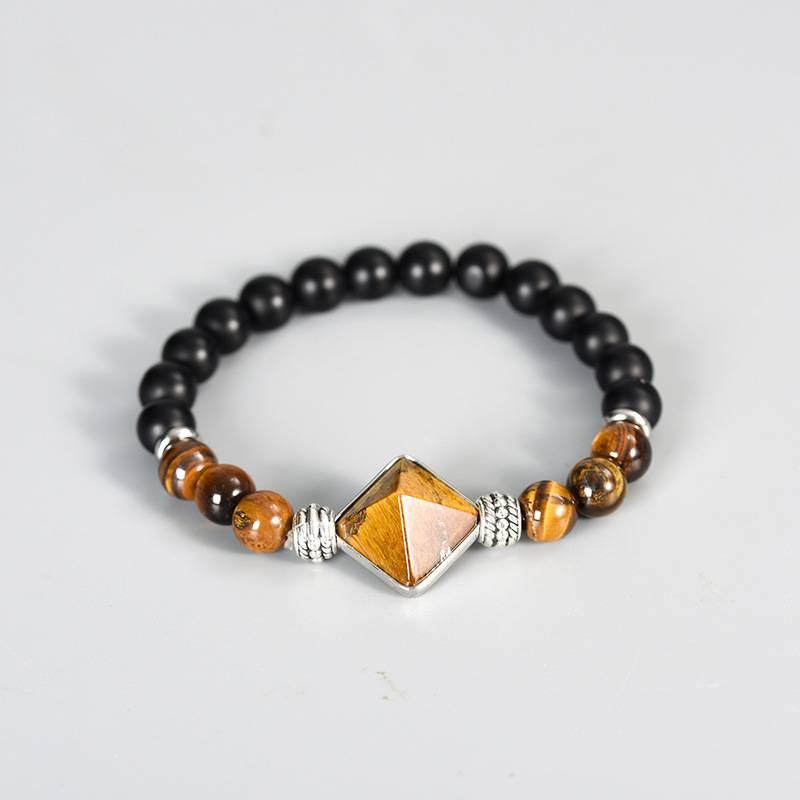 Pyramid Energy Crystal Bracelet