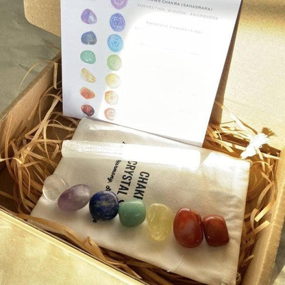 Classic Seven Chakra Healing Stone Set