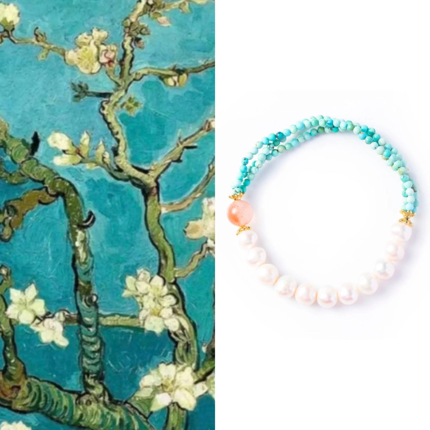 Vincent van Gogh - Blossoming Almond Tree Bracelet