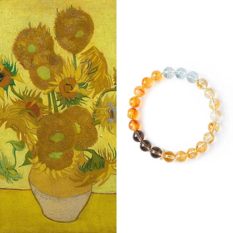 Vincent van Gogh - Vase with Fifteen Sunflowers Bracelet