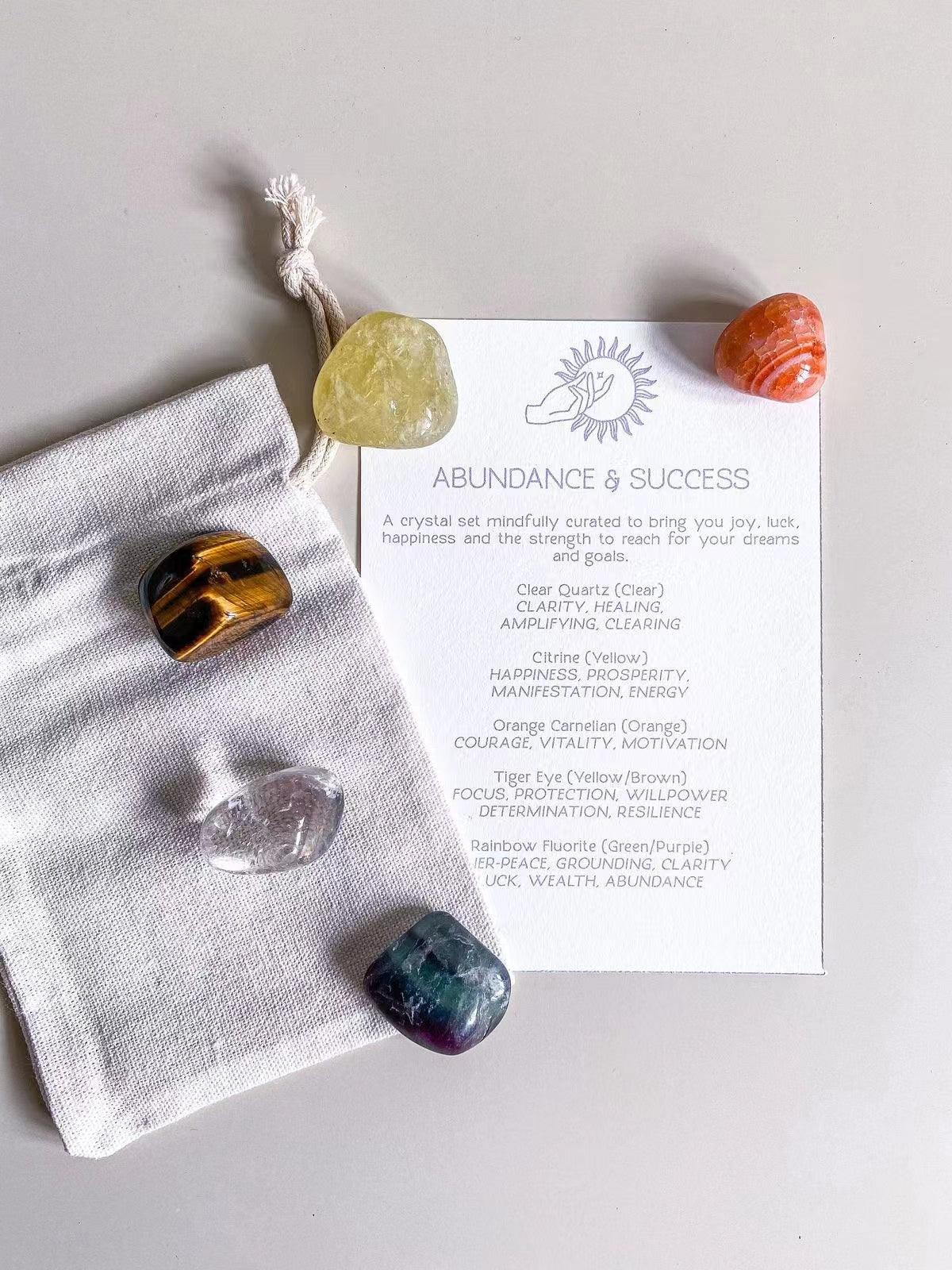 Stone Magic - Natural Crystal Healing Set