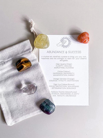 Stone Magic - Natural Crystal Healing Set