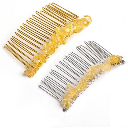 Crystal Chip Comb Hair Accessory