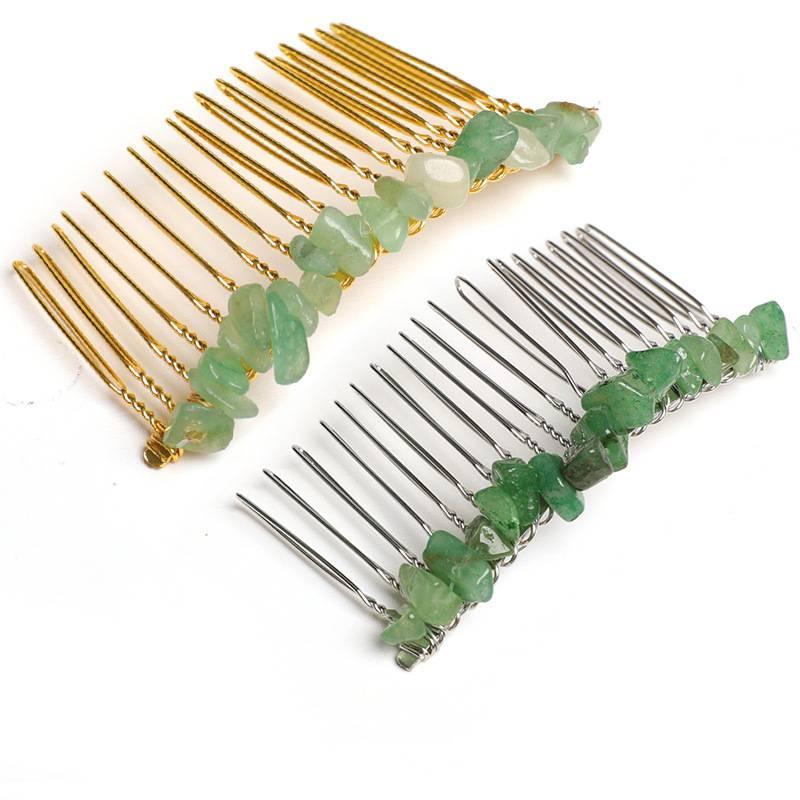 Crystal Chip Comb Hair Accessory