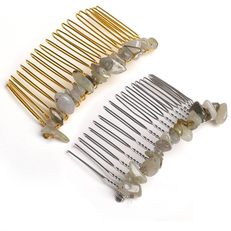 Crystal Chip Comb Hair Accessory