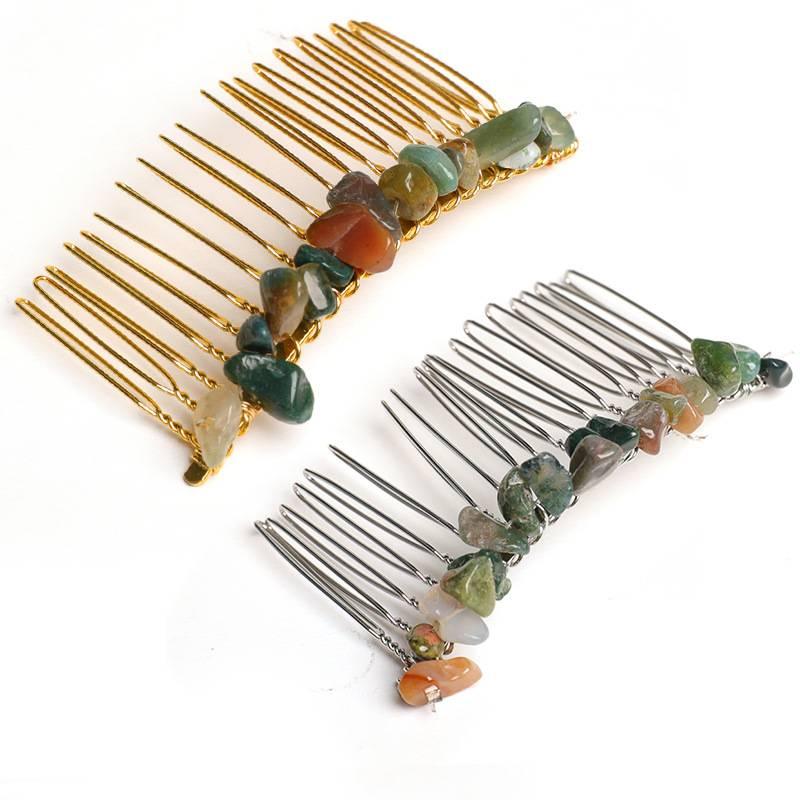 Crystal Chip Comb Hair Accessory