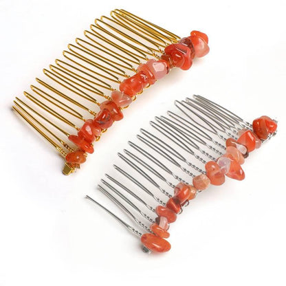 Crystal Chip Comb Hair Accessory