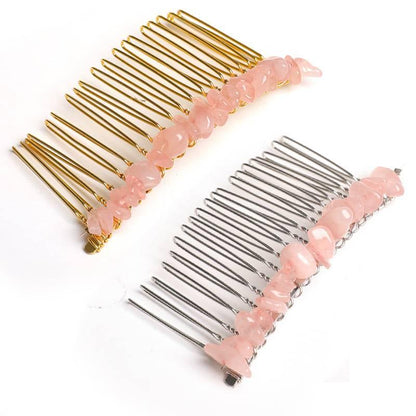 Crystal Chip Comb Hair Accessory