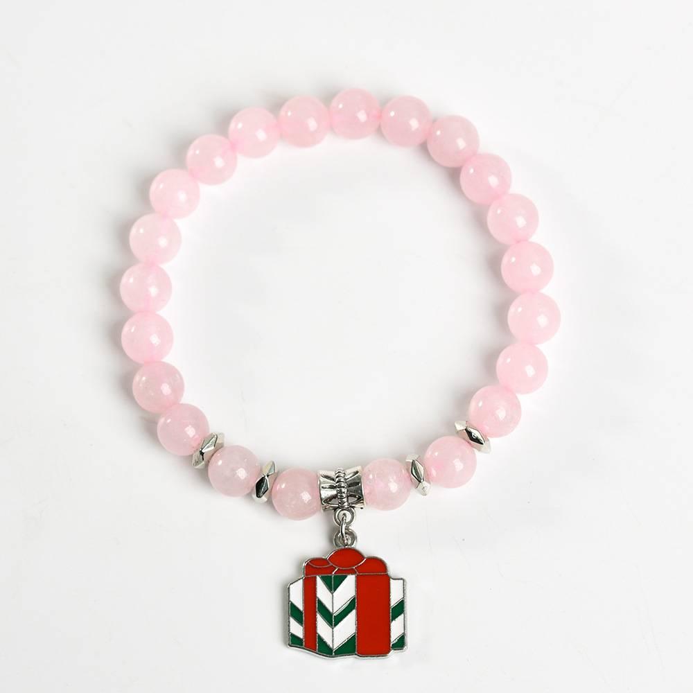 Christmas Gift Charm Crystal Bracelet