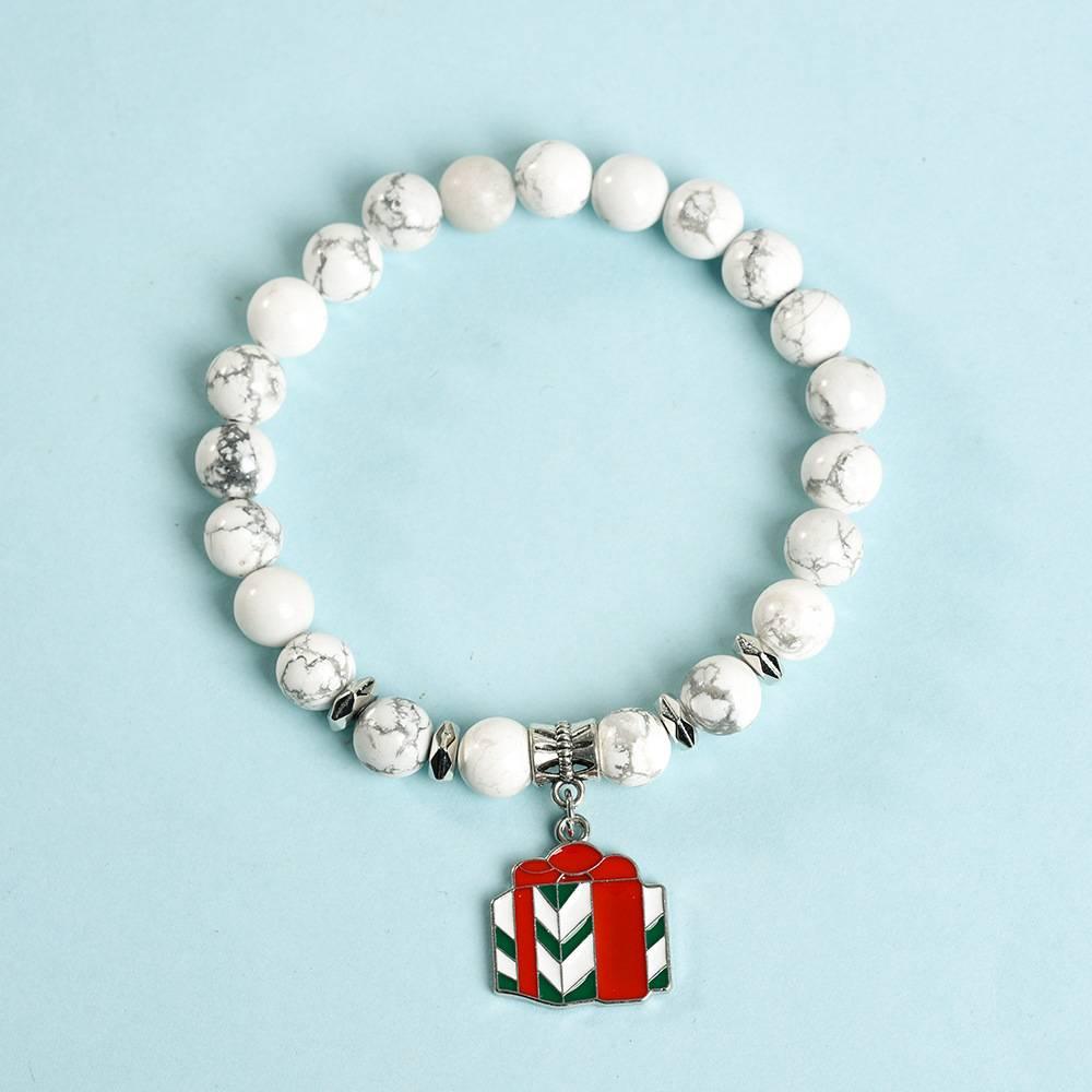 Christmas Gift Charm Crystal Bracelet