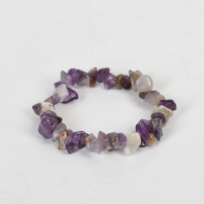 Natural Crystal Chip Bracelet