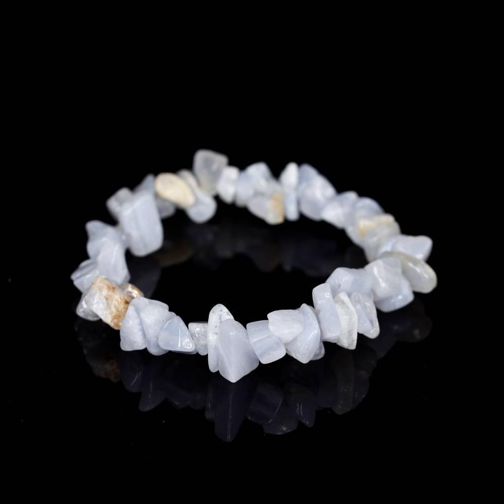 Natural Crystal Chip Bracelet