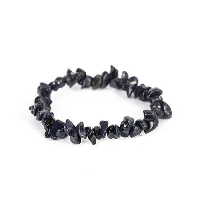 Natural Crystal Chip Bracelet