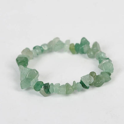 Natural Crystal Chip Bracelet