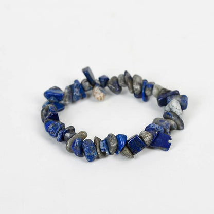 Natural Crystal Chip Bracelet