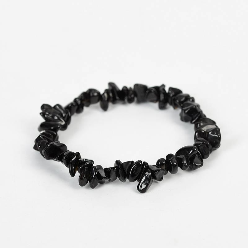 Natural Crystal Chip Bracelet