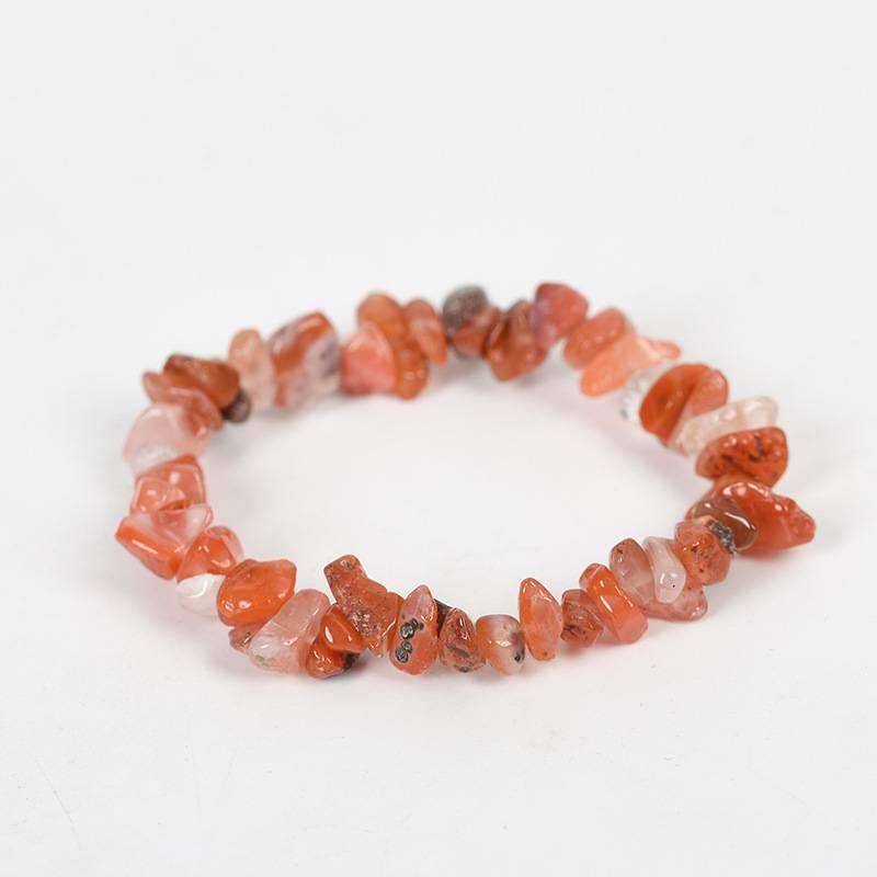 Natural Crystal Chip Bracelet