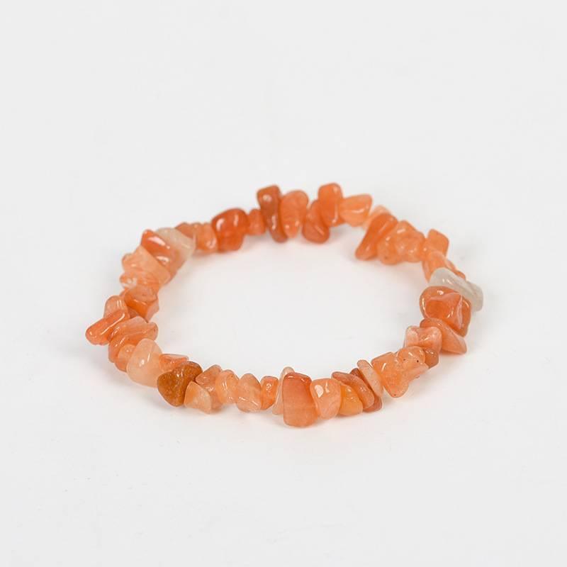 Natural Crystal Chip Bracelet