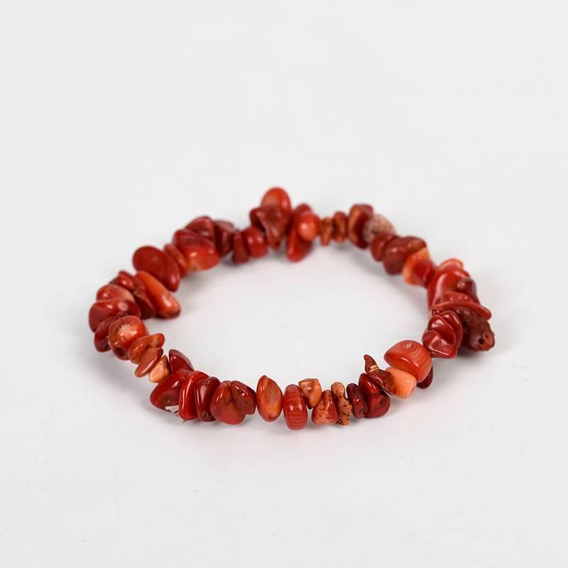 Natural Crystal Chip Bracelet