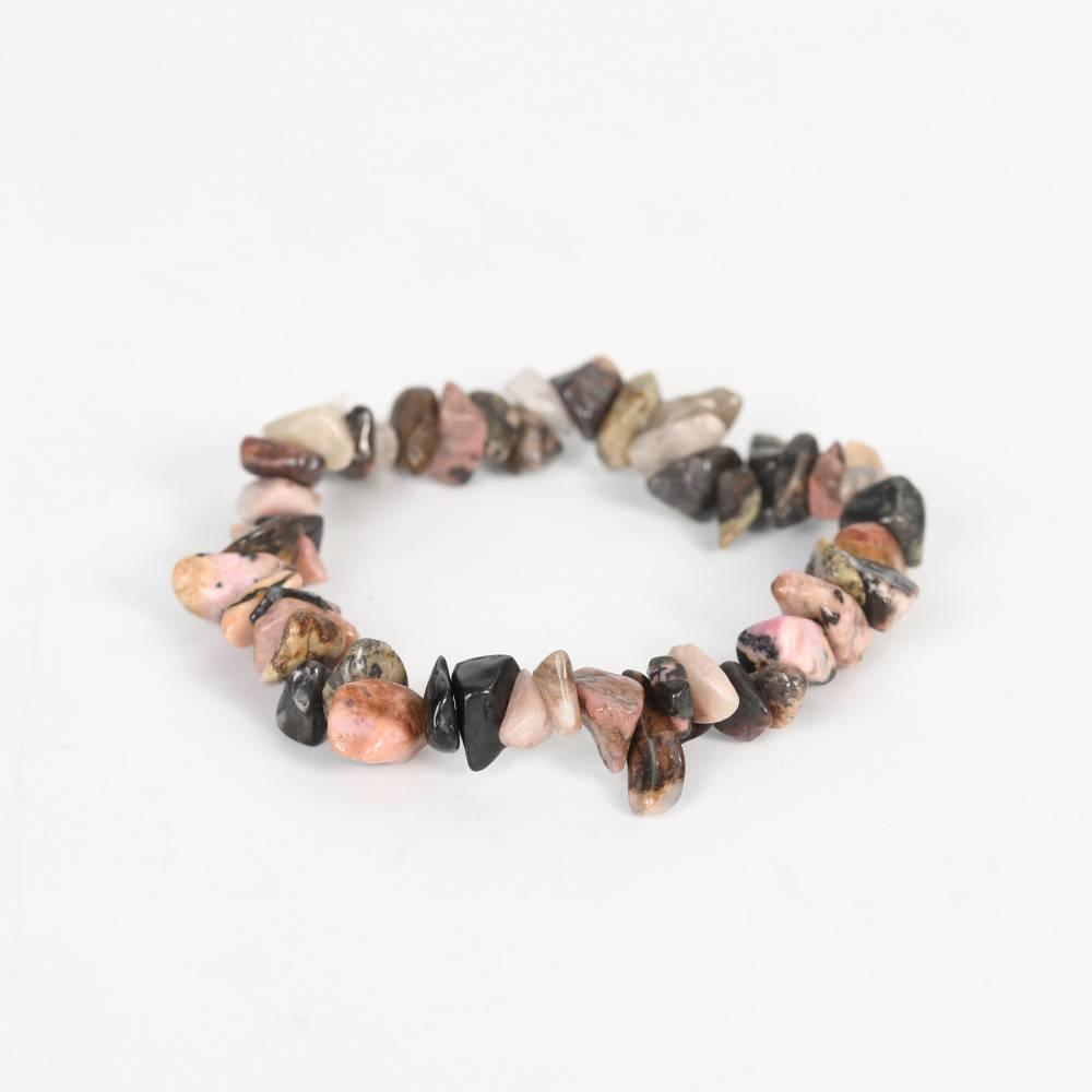 Natural Crystal Chip Bracelet