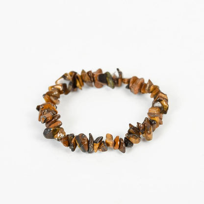 Natural Crystal Chip Bracelet