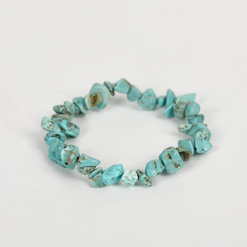 Natural Crystal Chip Bracelet