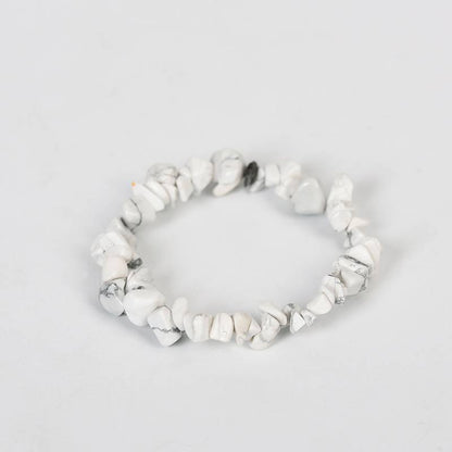 Natural Crystal Chip Bracelet