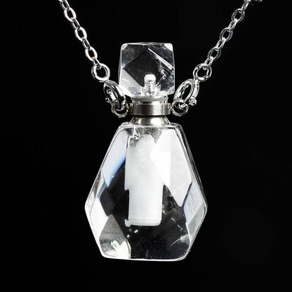 Perfume Bottle Pendant Necklace