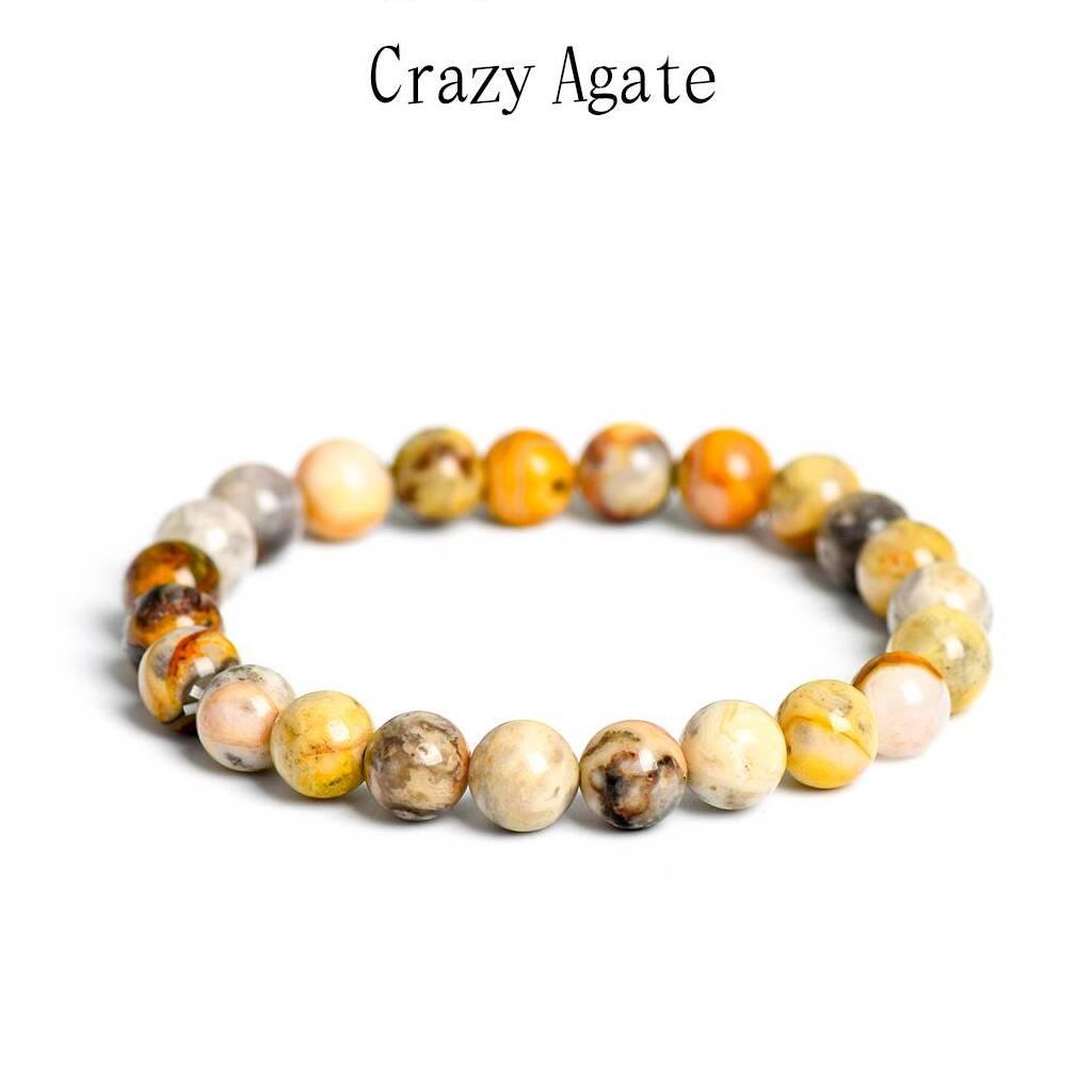 Plain Circle Energy Crystal Bracelet