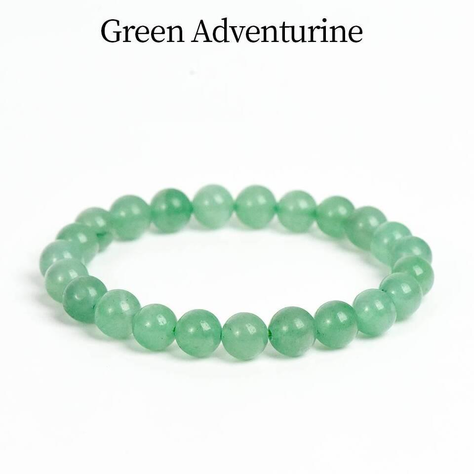 Plain Circle Energy Crystal Bracelet