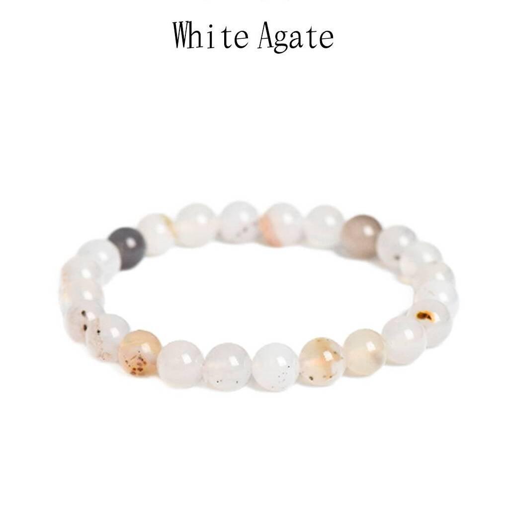 Plain Circle Energy Crystal Bracelet