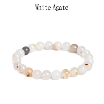 Plain Circle Energy Crystal Bracelet