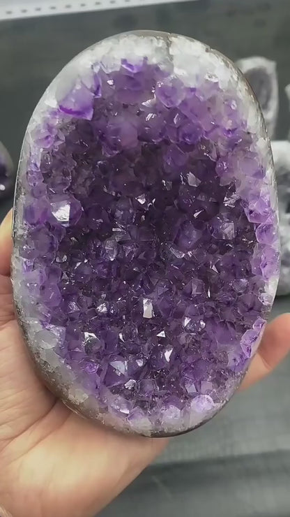 Uruguayan Amethyst Cluster Decoration