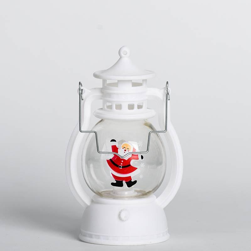 White Christmas Crystal Lantern