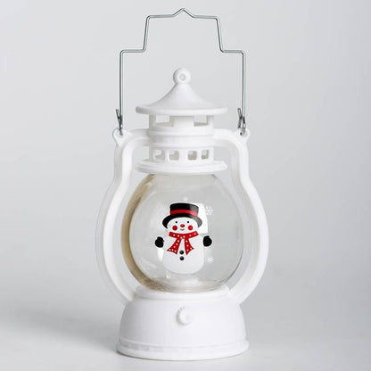 White Christmas Crystal Lantern